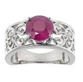 Sterling Silver Semi Mount Ring Setting Round RD 6x6mm - Syzjewelry